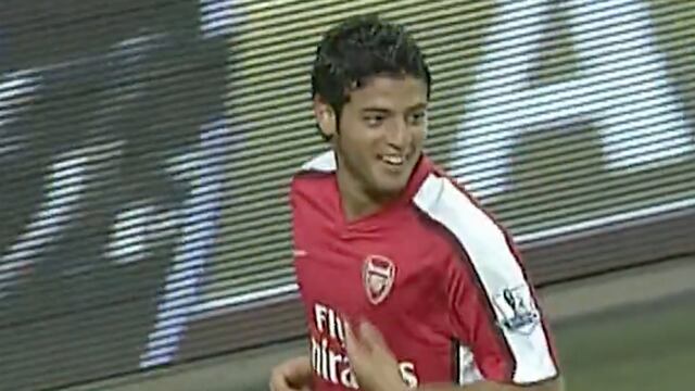 Carlos Vela con el Arsenal FC