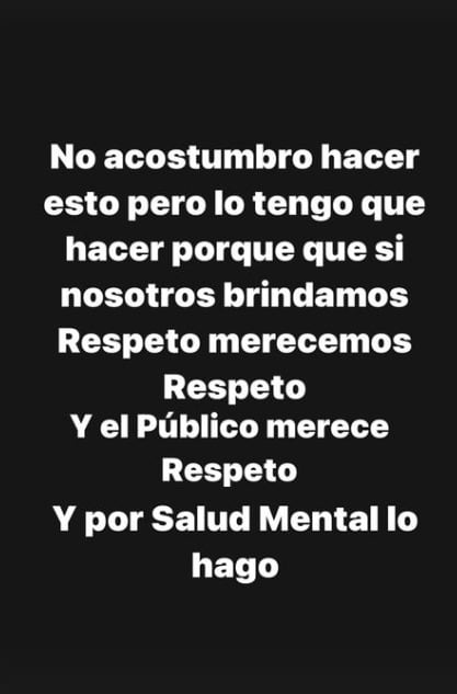 Poncho Lizárraga en Instagram