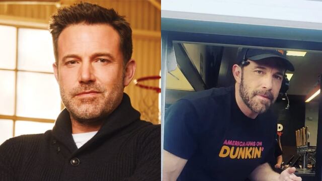Ben Affleck es visto atendiendo un Dunkin’ Donuts