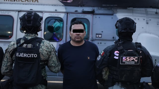 Así fue el traslado de Ramón Ángel “R1” tras captura en Jalisco