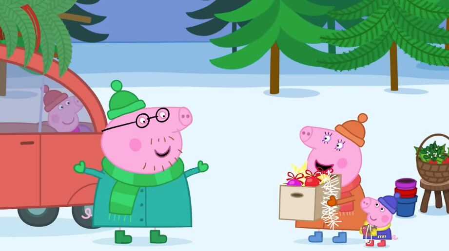 Peppa Pig, el árbol de Navidad