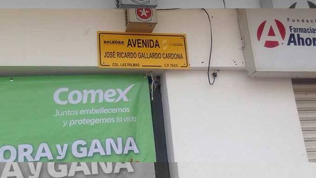 En el municipio de Soledad la administración del perredista Gilberto Hernández inauguró una calle con el nombre de su antecesor, acusado de lavado de dinero y delincuencia organizada