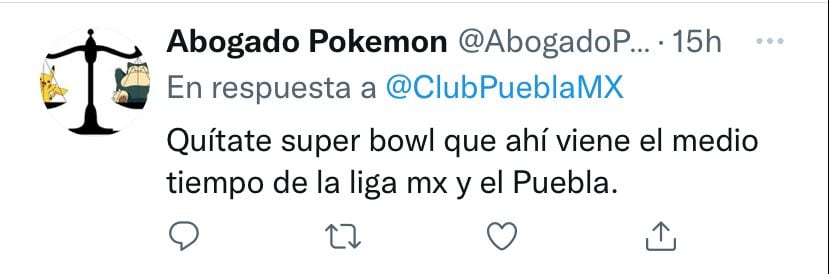Fans del Club Puebla advierten al Super Bowl con el show de medio tiempo del equipo.