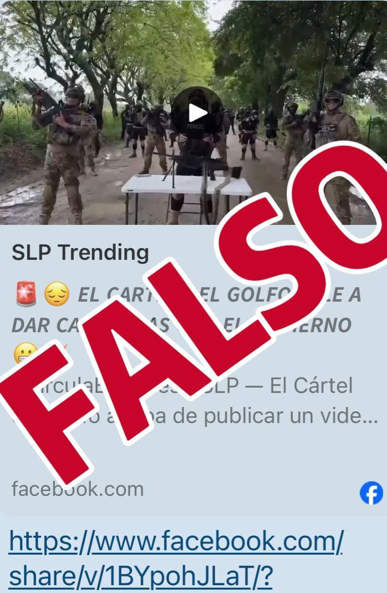 Policía Cibernética desmiente videos con acusaciones falsas contra el gobierno de San Luis Potosí