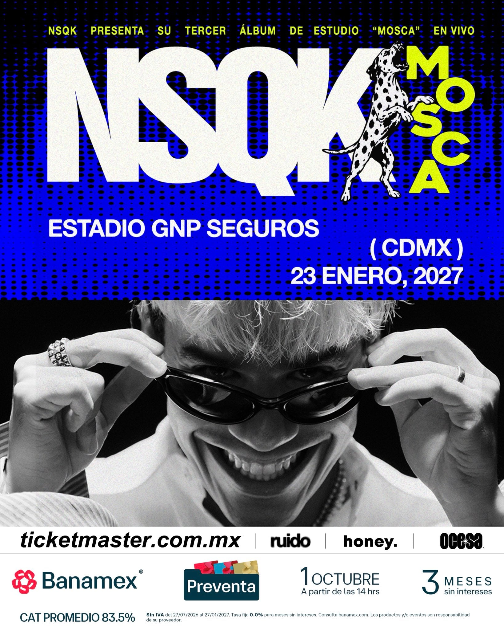 NSQK en el Estadio GNP Seguros
