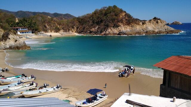 Playa en Michoacán