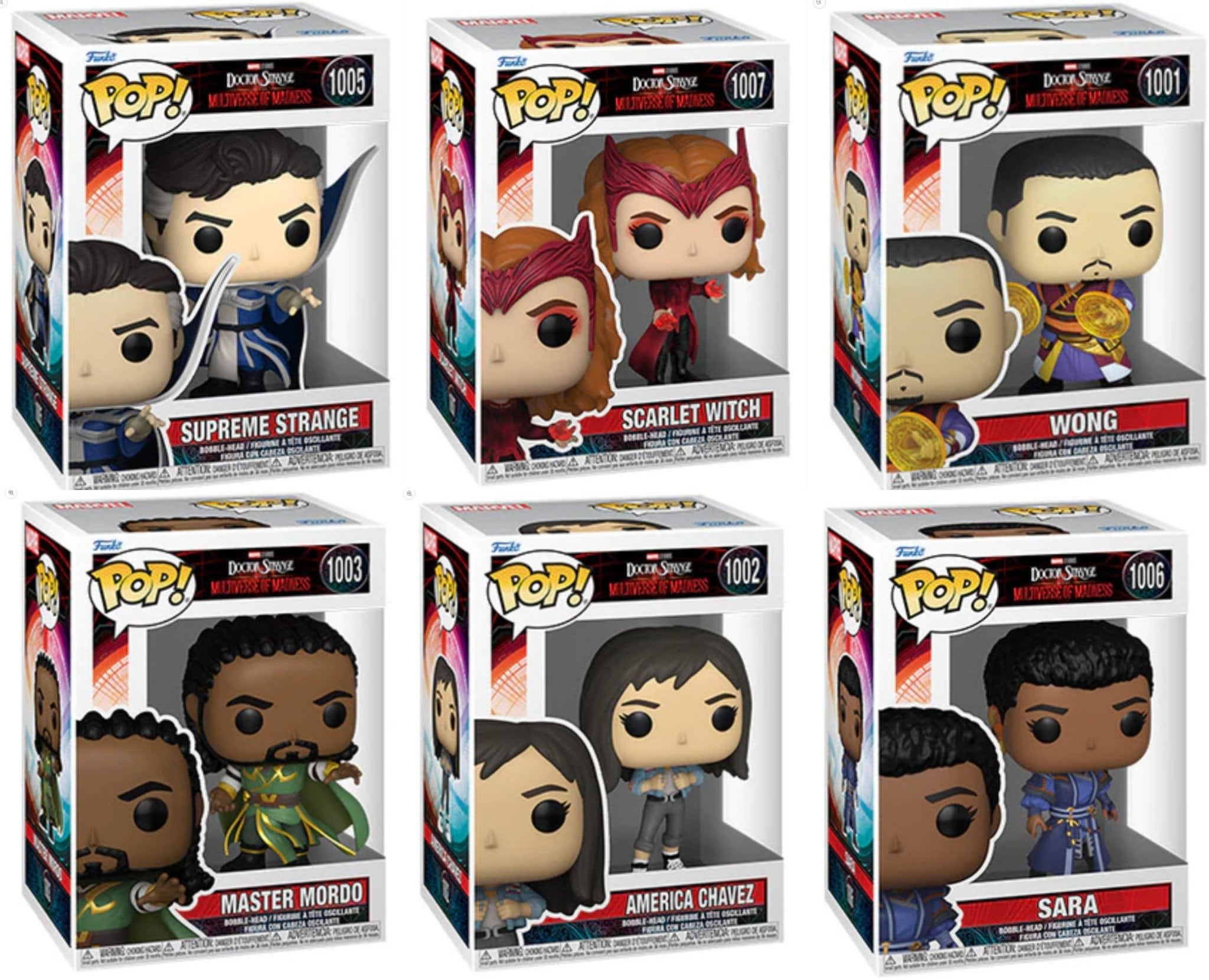 Funko Pop de ’Doctor Strange In the Multiverse of Madness’