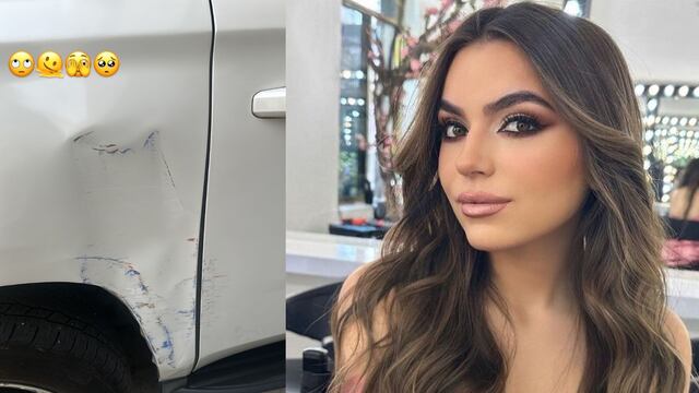 Sofía Castro dio volantazo para lo arrollar a reporteros y ya les pide cooperación por el golpe.