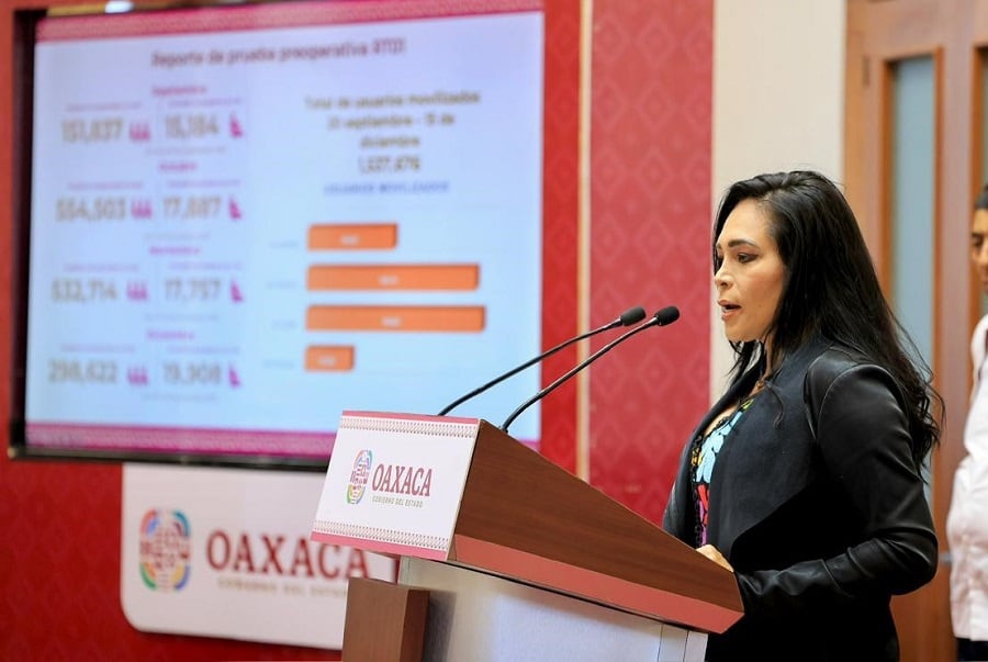 Salomón Jara lanza Nana y la app del BinniBus para transformar servicios en Oaxaca.