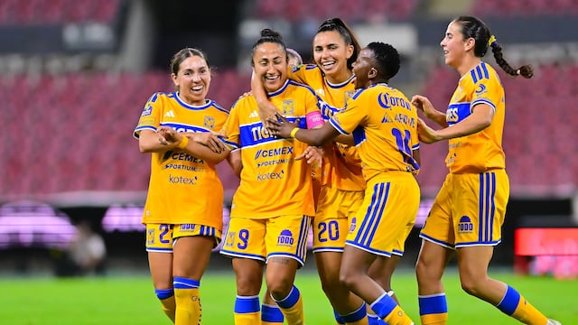 Tigres golea al Atlas en el Estadio Jalisco en la Jornada 13 de la Liga Femenil BBVA.