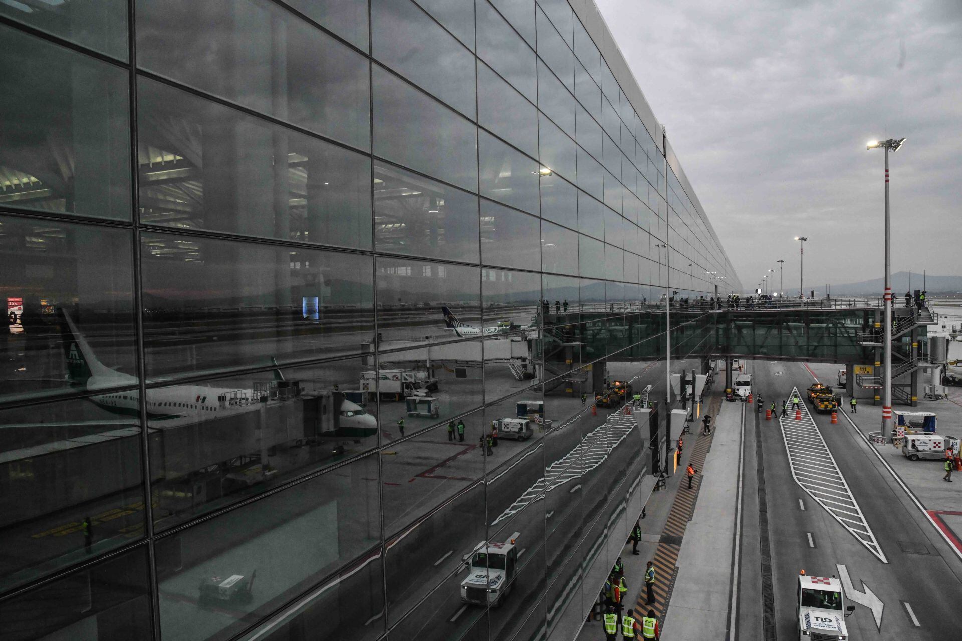 Actividad aérea en el Aeropuerto Internacional Felipe Ángeles (AIFA)