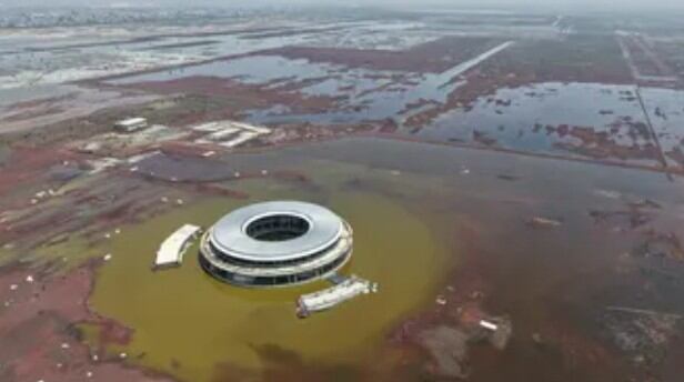 NAICM sí se está inundando