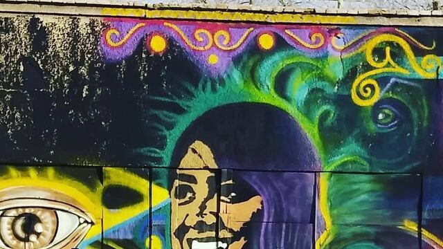 Mural dedicado a Isabel Cabanillas