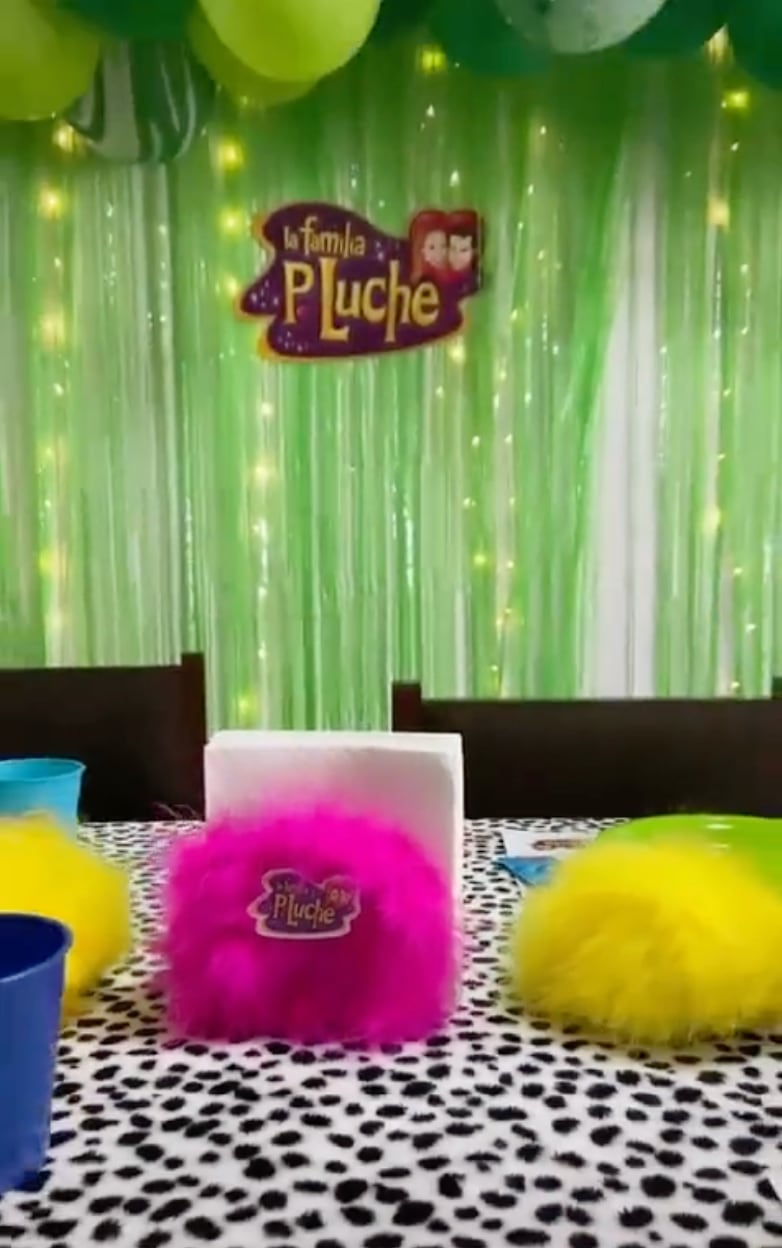 Fiesta de cumpleaños temática de 'La Familia P. Luche'