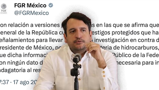 FGR niega investigación contra Andrés Manuel López Beltrán por delitos de hidrocarburos