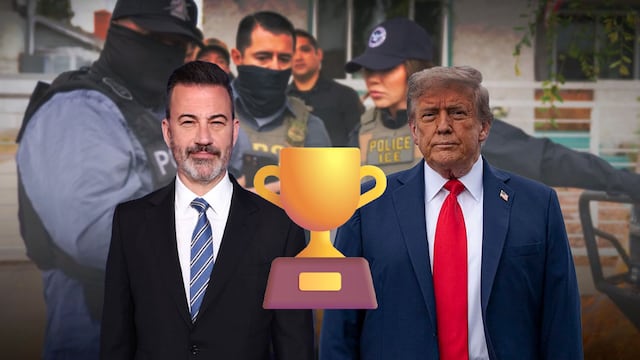 Jimmy Kimmel ofrece todos sus premios a Donald Trump