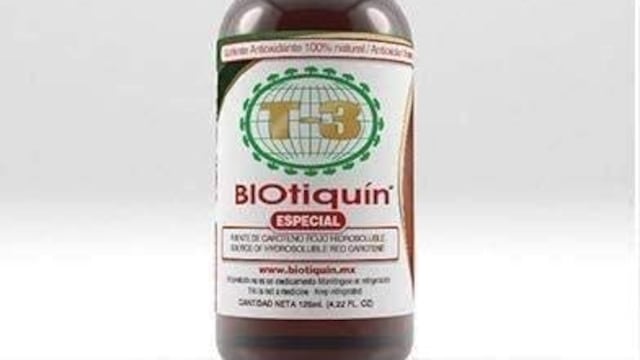 Cofepris alerta sobre venta de Biotiquin
