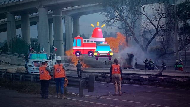 Así fue el operativo en el puente de La Concordia en Iztapalapa.