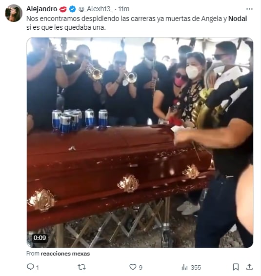 Memes de Ángela Aguilar y Christian Nodal