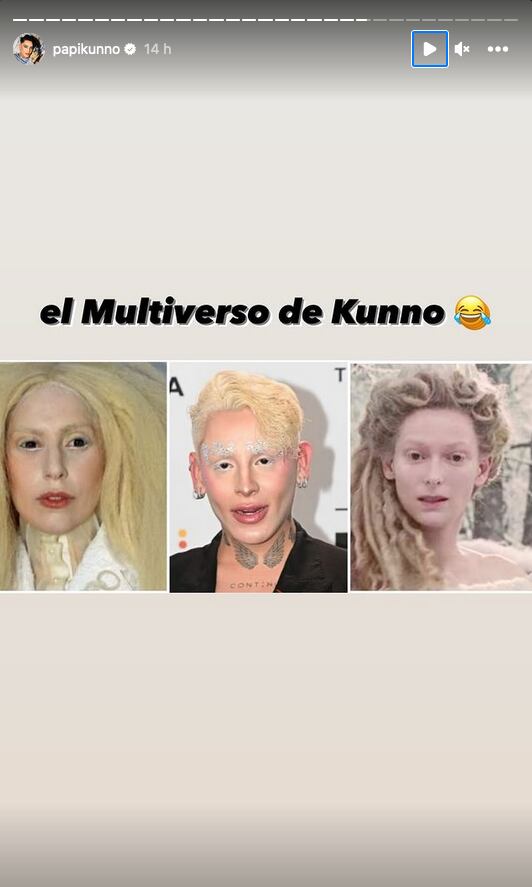 Kunno comparte los mejores memes que le hicieron a su look.