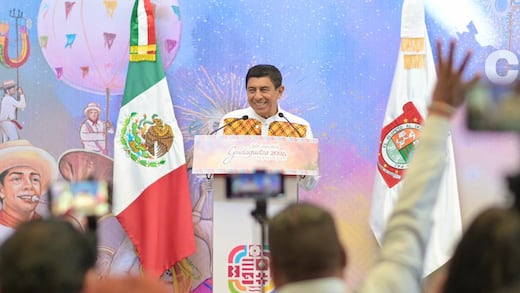 Salomón Jara presenta cartelera oficial de la Guelaguetza 2026 en Oaxaca