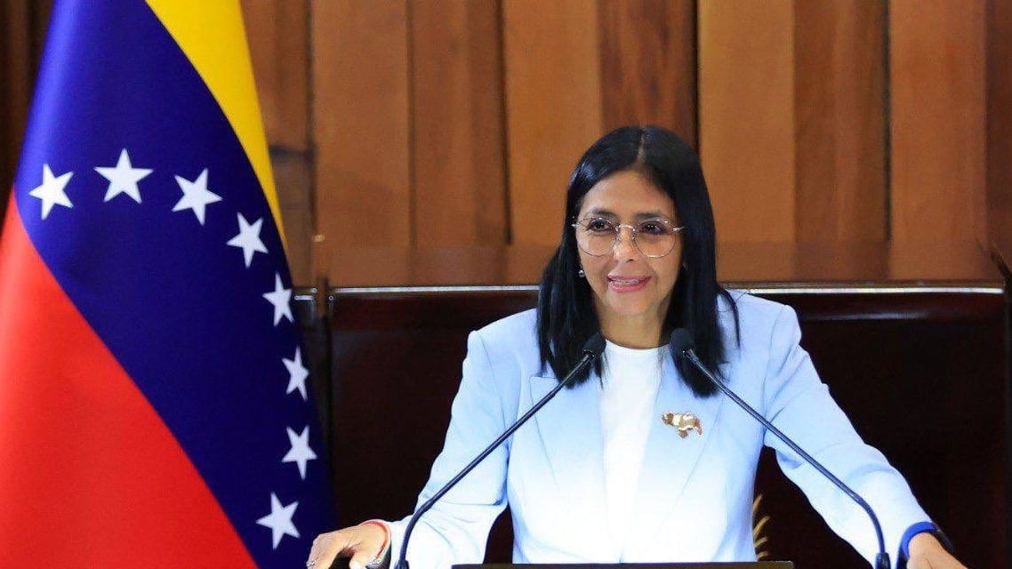 Delcy Rodríguez dice que Venezuela está “en calma” tras la captura de Maduro