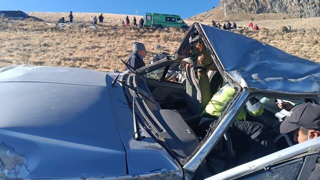 Volcadura de una camioneta en el Nevado de Toluca deja 15 lesionados