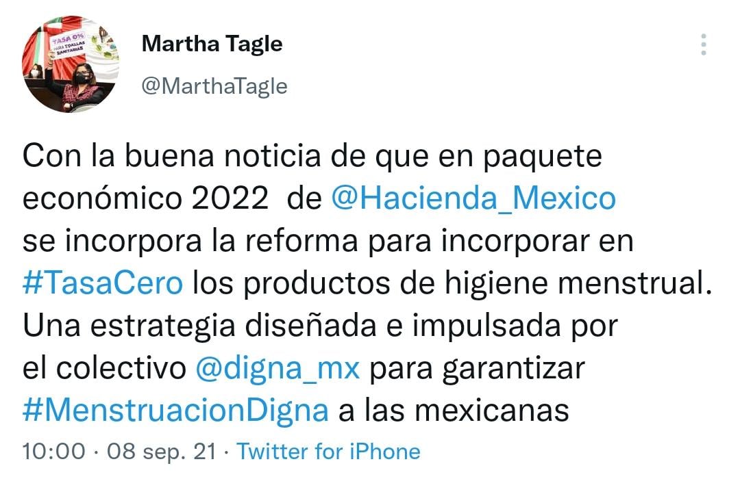 Iniciativa Menstruación Digna
