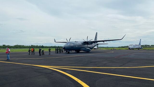 Vuelo con vacunas donadas por México a Bolivia
