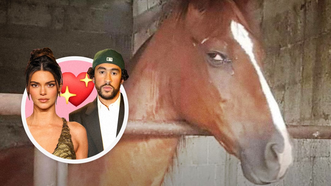 Kendall Jenner y Bad Bunny montaron a caballo juntos