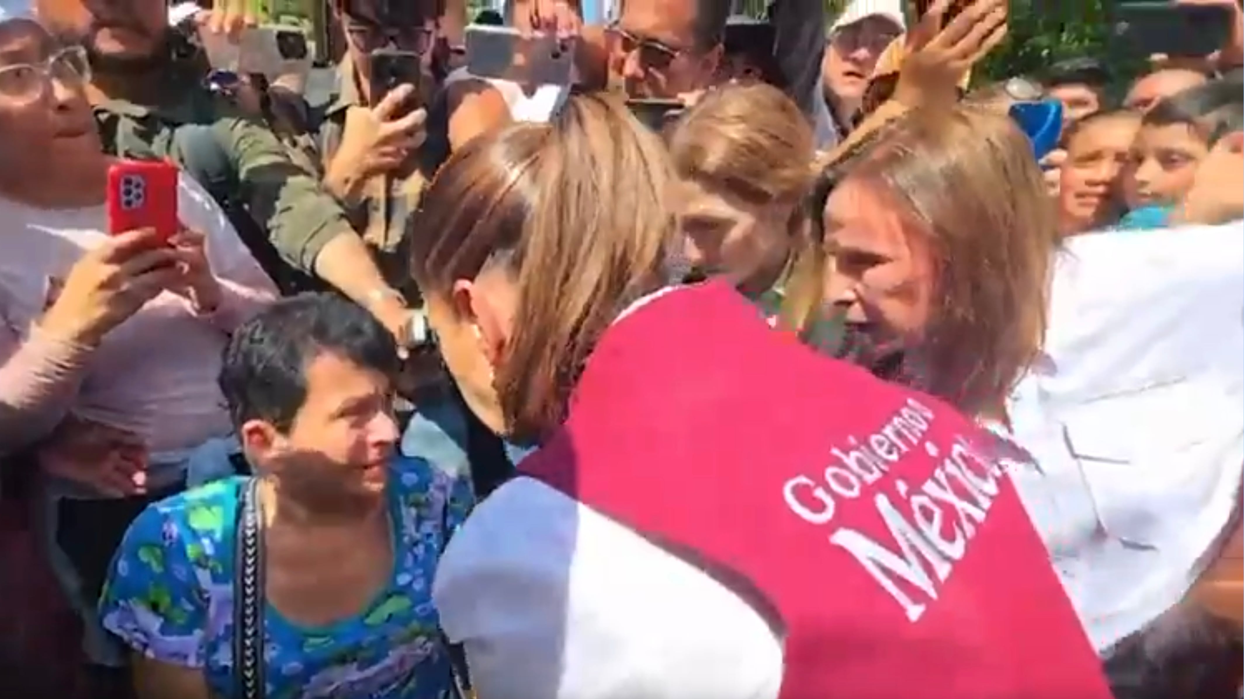 En Poza Rica, acusan a Rocío Nahle frente a Claudia Sheinbaum: así reaccionó la presidenta