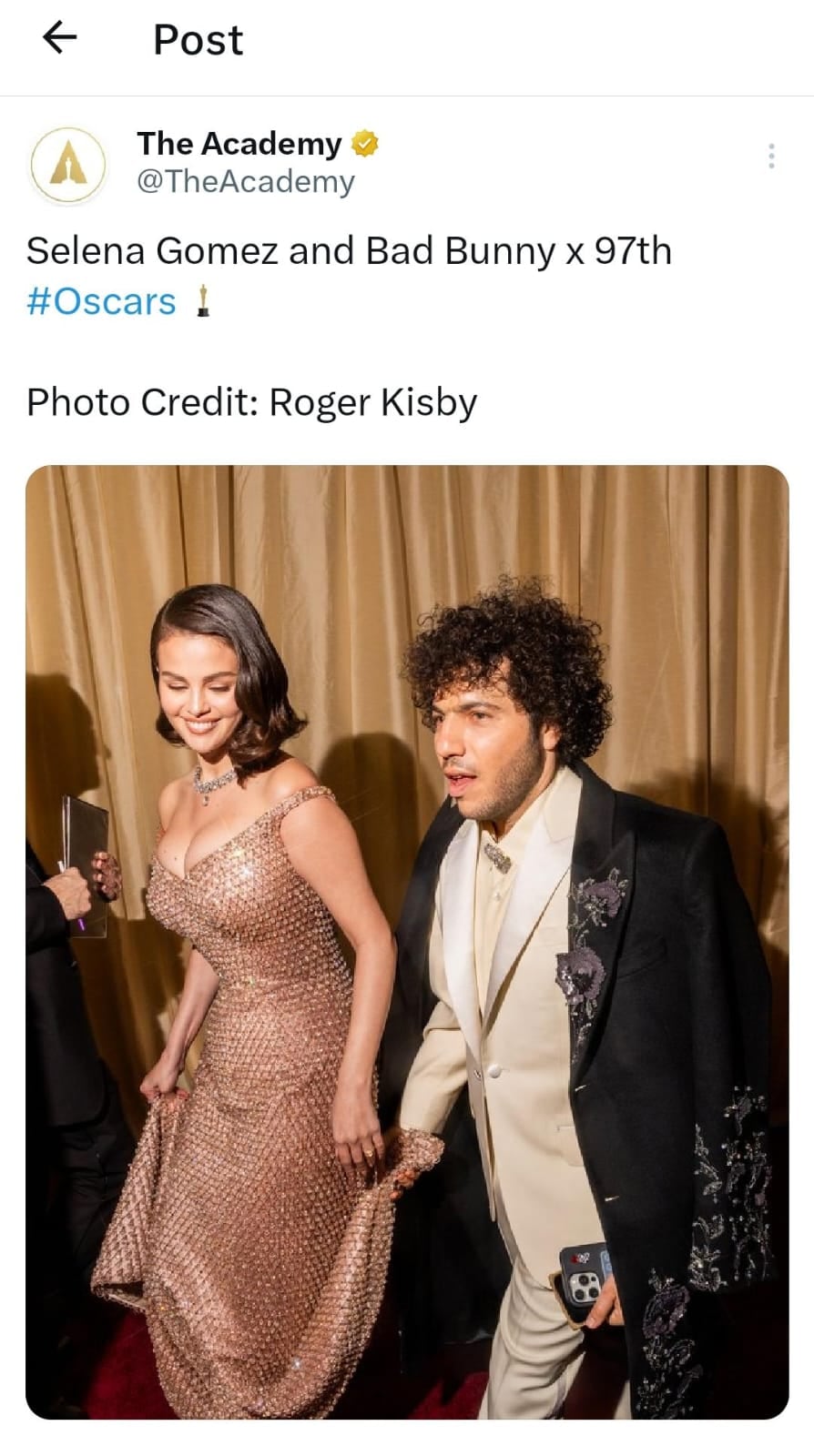 Selena Gomez, Premios Oscar 2025