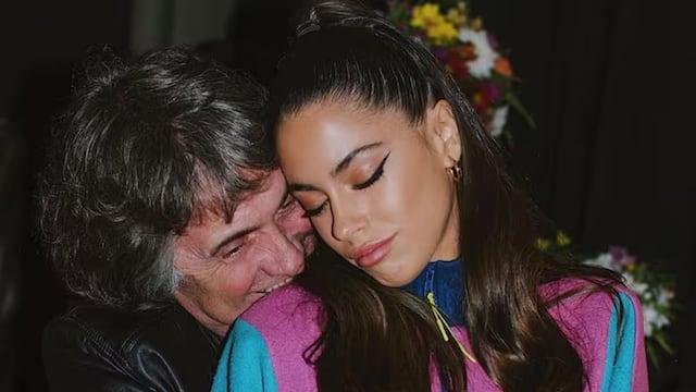 Tini Stoessel junto a su padre Alejandro