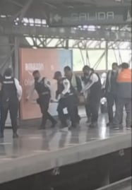 Video del trabajador del Metro CDMX muerto