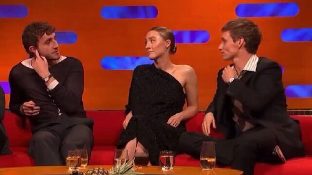 Saoirse Ronan, Eddie Redmayne y Paul Mescal