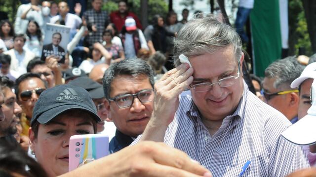 Marcelo Ebrard visitó la Alcaldía Coyoacán para realizar una asamblea Informativa