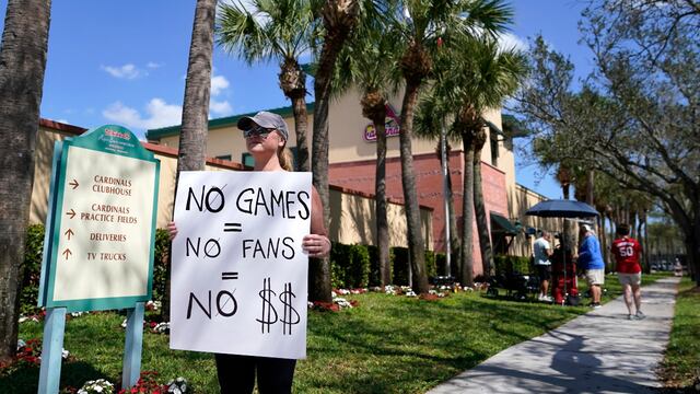 MLB cancela Opening Day (Foto: AP)