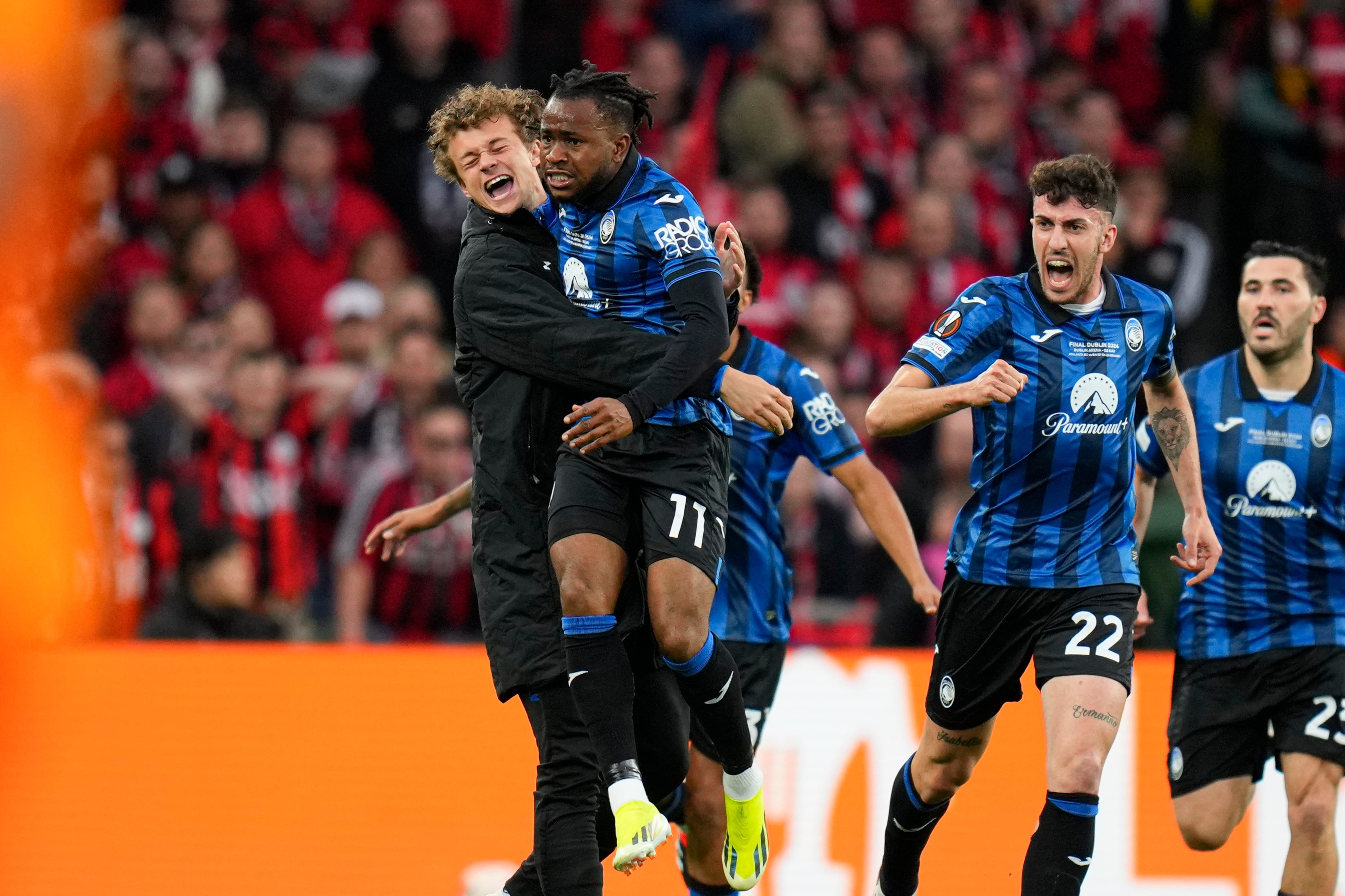 Ademola Lookman con el Atalanta.