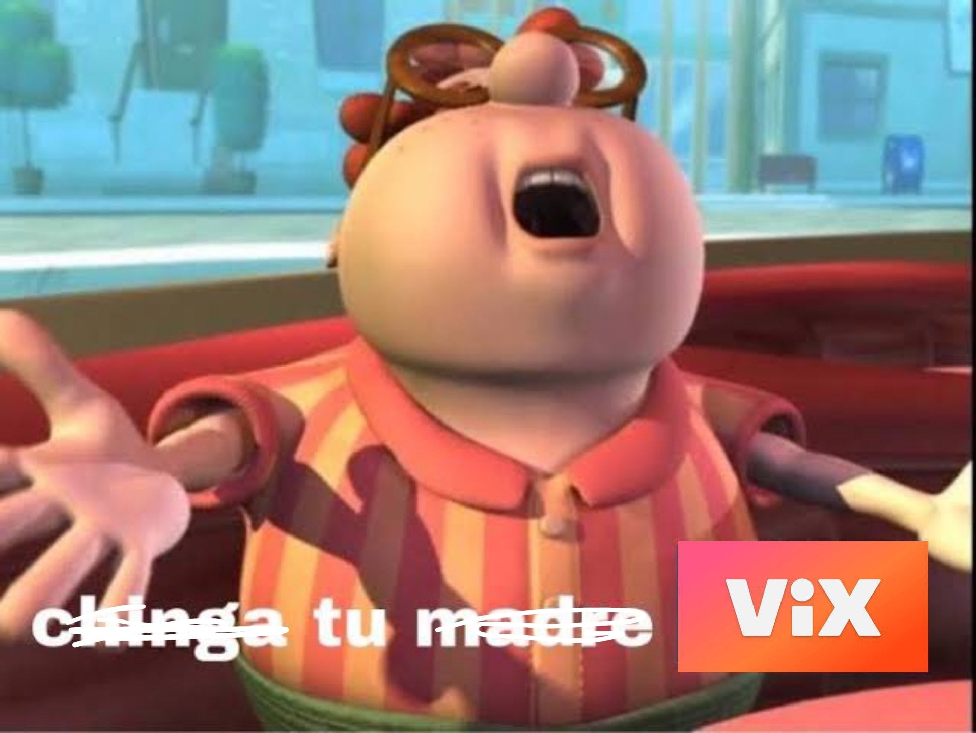 Meme por fallas de ViX