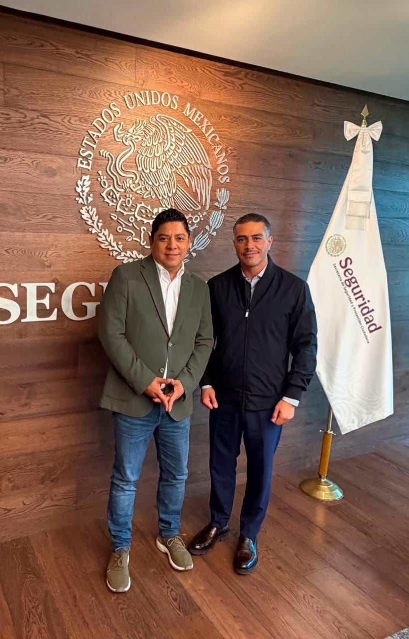Ricardo Gallardo refuerza operativo con Guardia Nacional en San Luis Potosí.