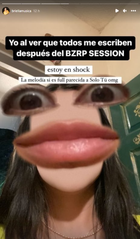 Briella está en shock por el plagio que Shakira le hizo.