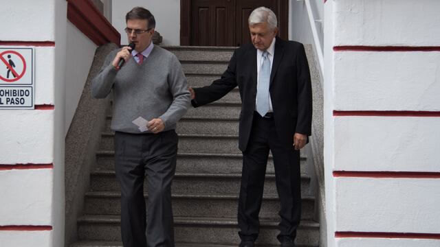 Marcelo Ebrard y Andrés Manuel López Obrador. Confirmación sobre invitados especiales.