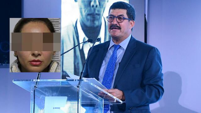 Javier Corral y Araly Cristina Paulina del Rocío Licón Antilano, detenida