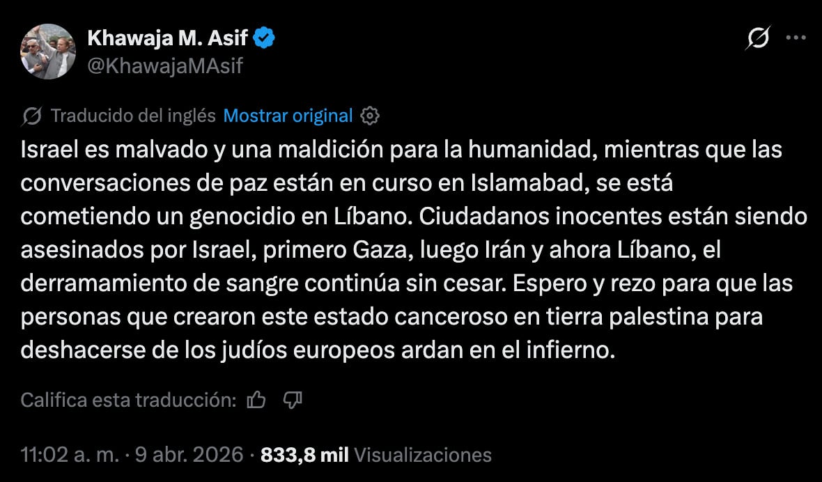 Pakistán acusa a Israel de cometer genocidio en Gaza y Líbano