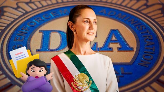 Claudia Sheinbaum batea a la DEA