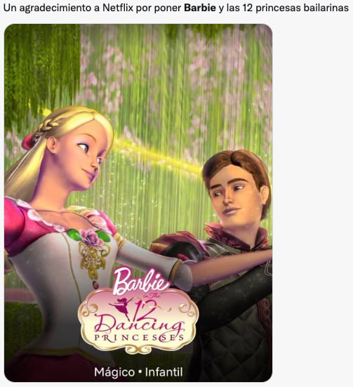 Memes de las películas de Barbie en Netflix