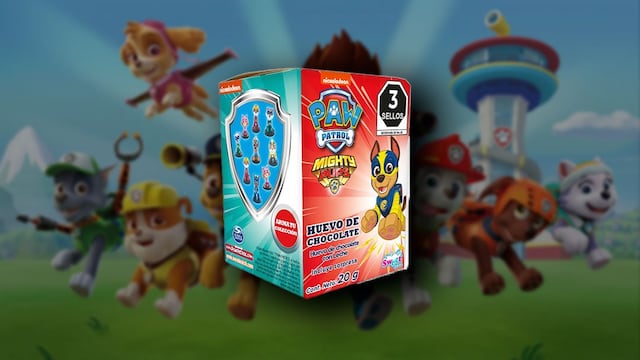 Huevo Paw Patrol La Súper Película