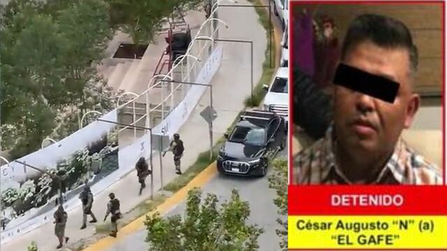 Detienen a 'El Gafe', autor de la balacera en Zapopan