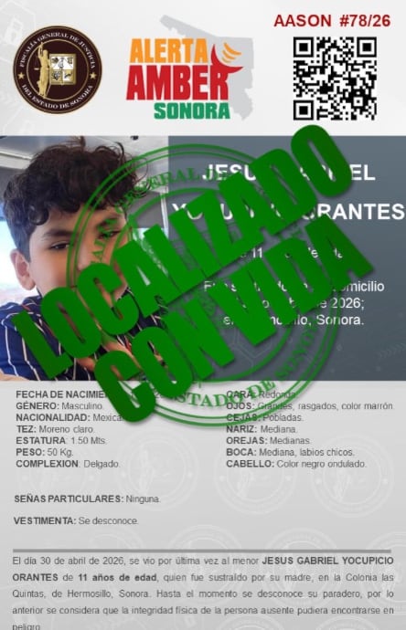 Localizan a sobrino de Ricky Yocupicio