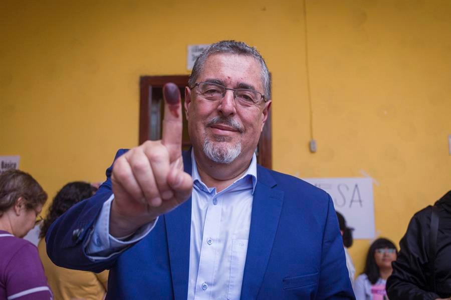 Bernardo Arévalo, presidente de Guatemala